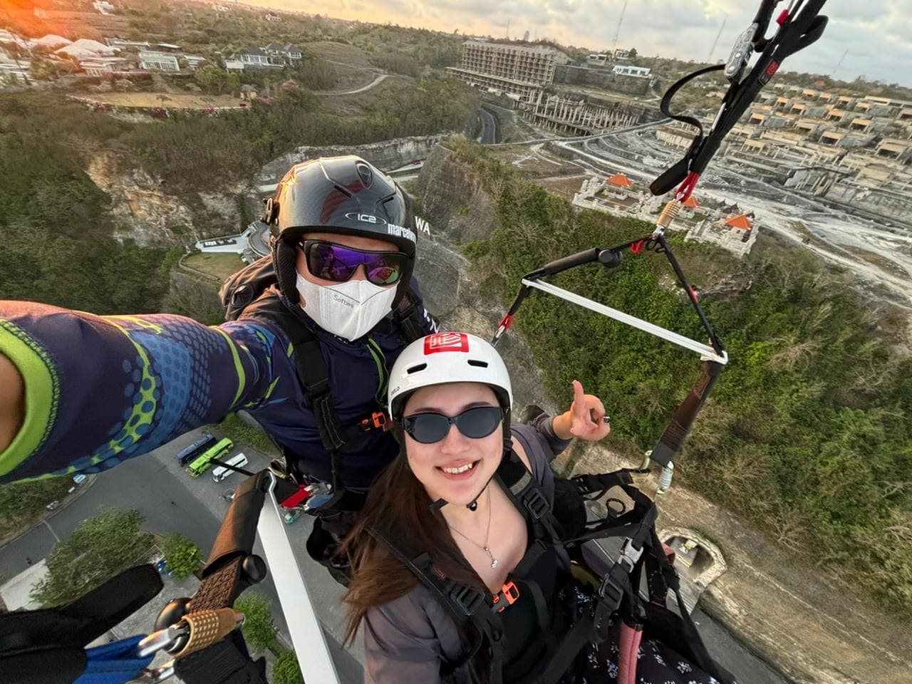Resort area from above